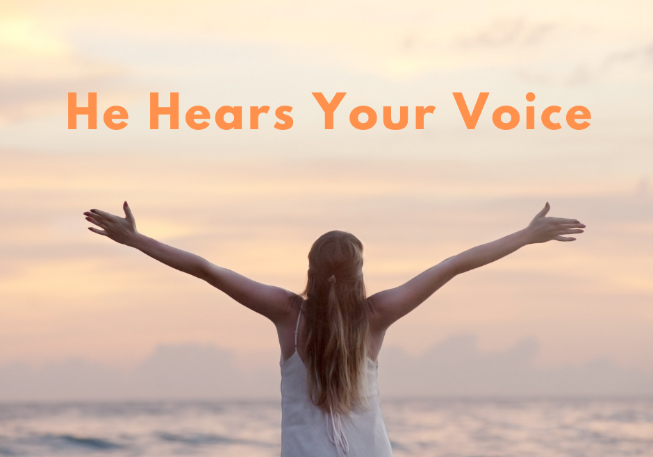 HE HEARS YOUR VOICE