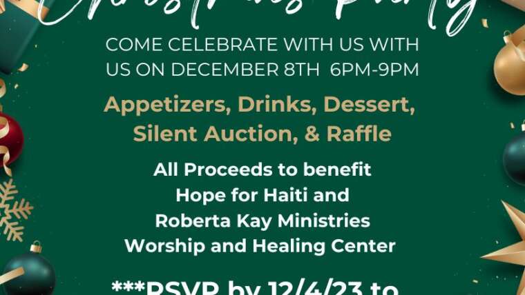 CHRISTMAS PARTY AND SILENT AUCTION