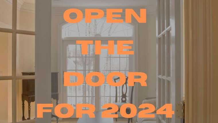 OPEN THE DOOR FOR 2024