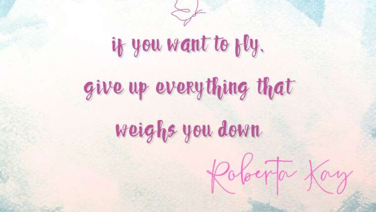 Be Still and Unpack the Weight